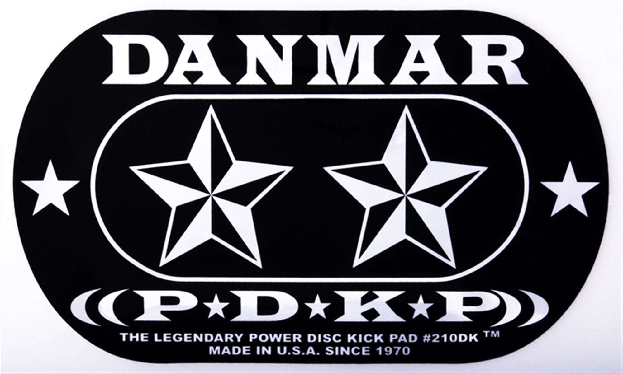 Danmar 210DK Double Kick Impact Pad Stars
