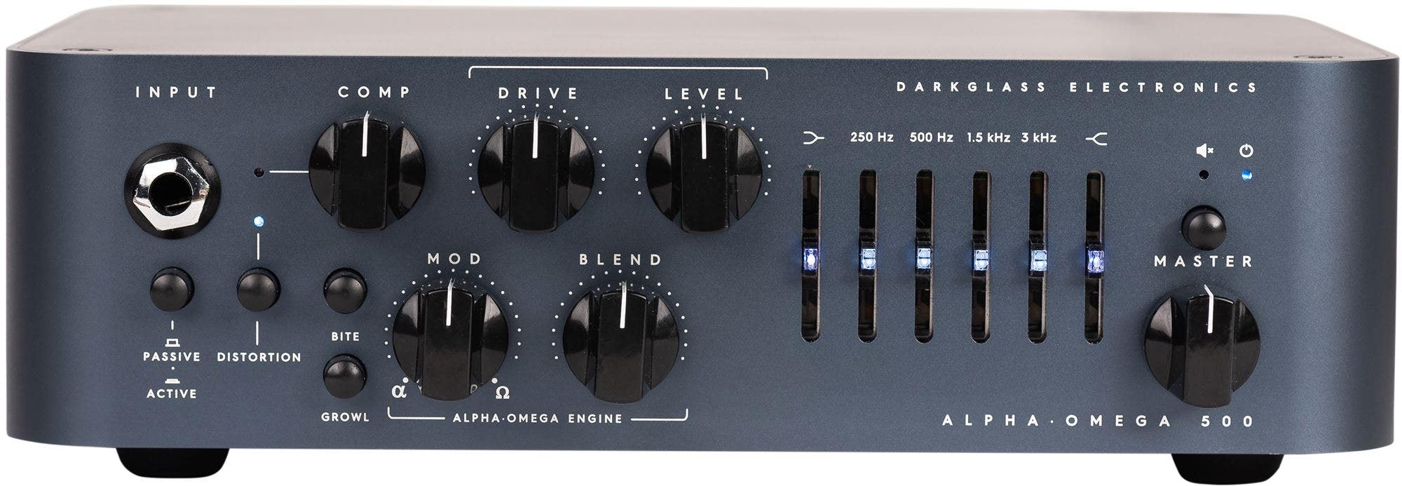 Darkglass Alpha Omega AO500 500 Watt Bass Amplifier Head