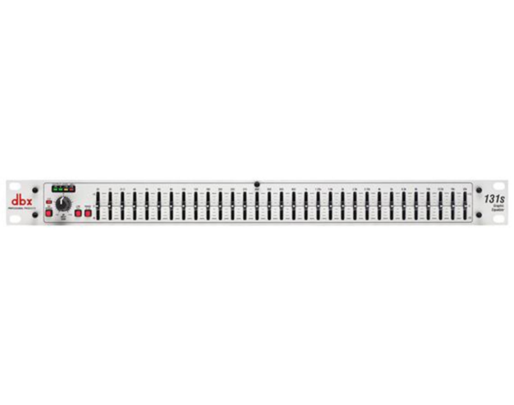 dbx 131S Single Channel 31 Band 1/3 Octave Graphic Equalizer