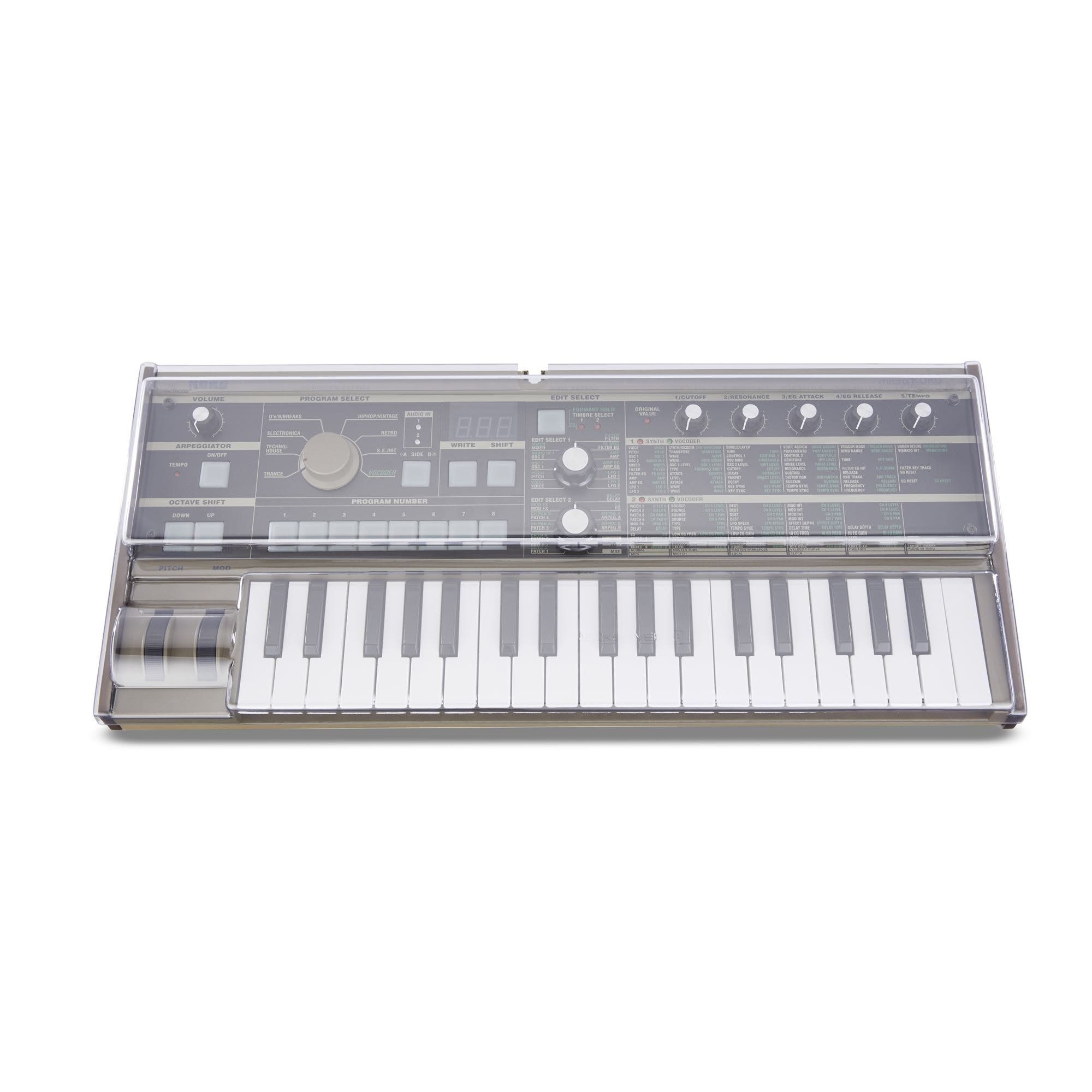 Decksaver LE Cover for Korg Microkorga and Microkorg S Synthesizers