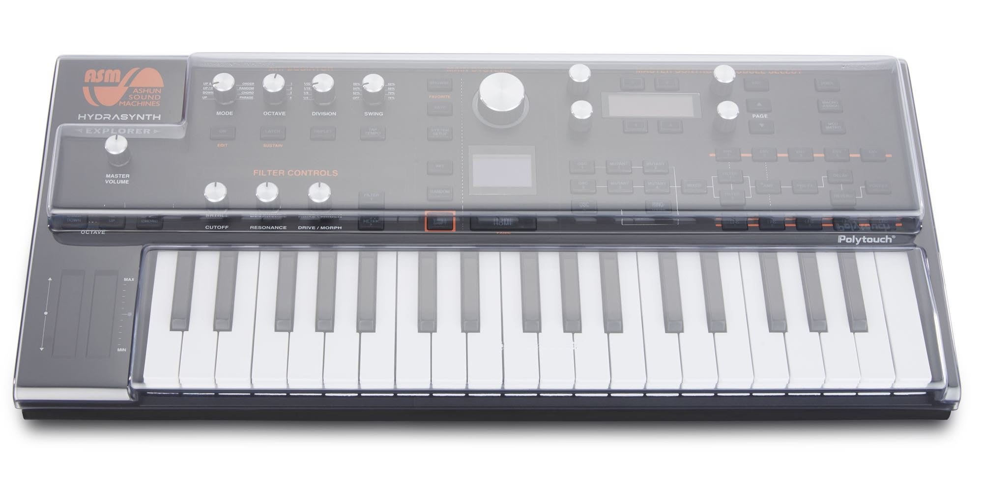 Decksaver Cover for Ashun Sound Machines Hydrasynth Explorer