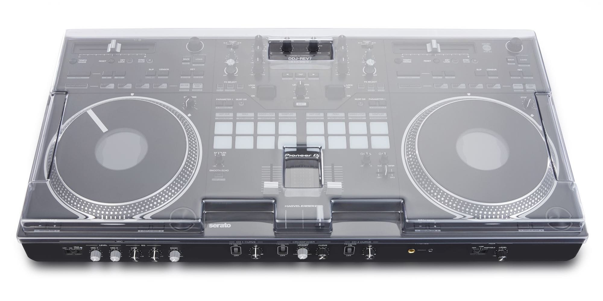Decksaver Cover for Pioneer DJ DDJ REV7 Controller