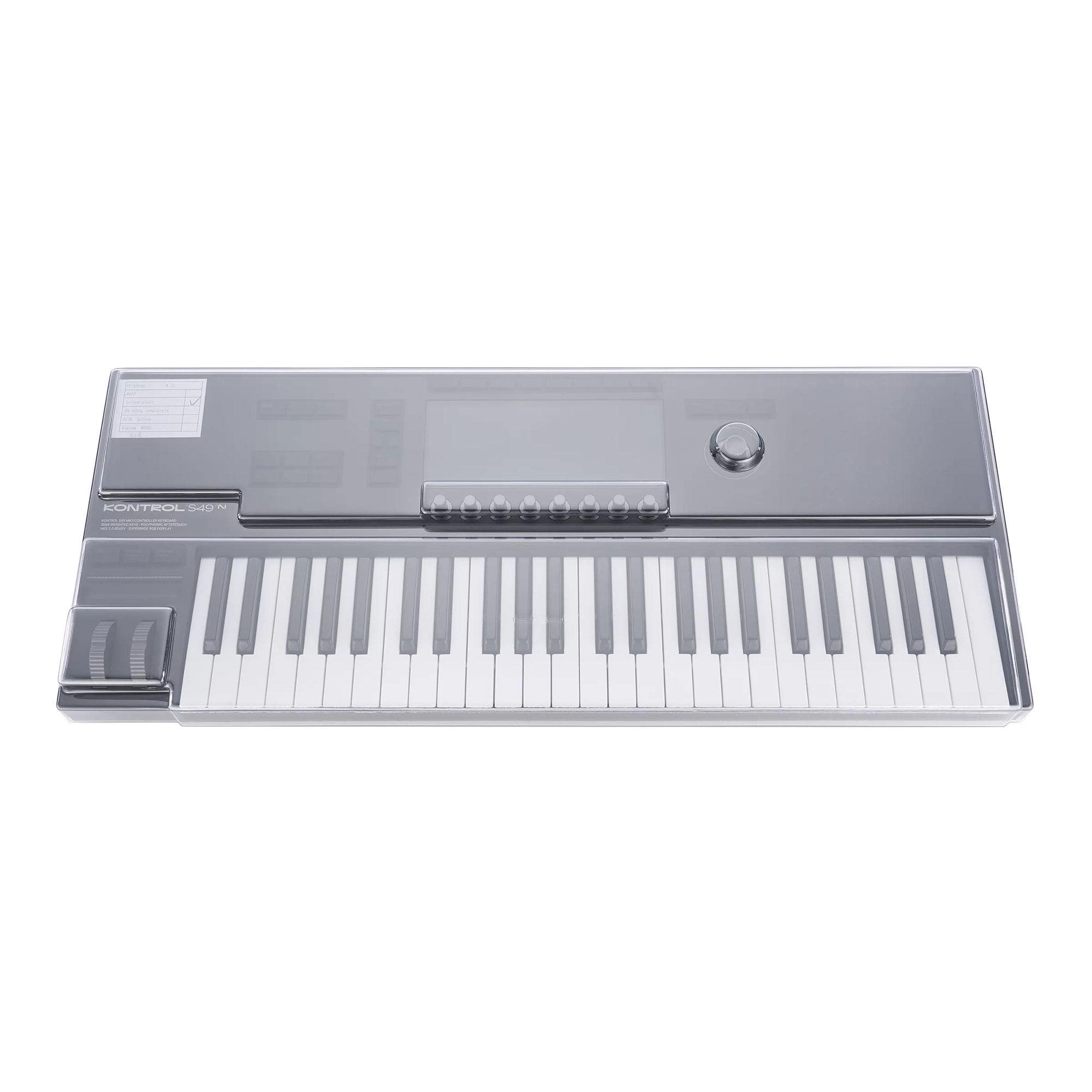 Decksaver Cover for NI Kontrol S49 MK3 Keyboard