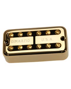 DiMarzio DP291GBK New’Tron Neck Pickup Gold