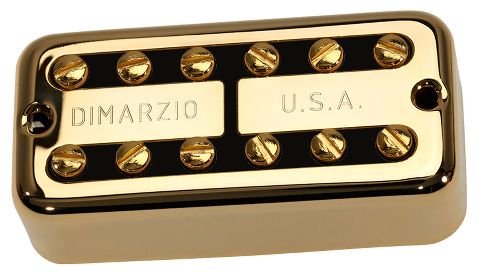 DiMarzio DP293GBK PAF'Tron Neck Pickup Gold