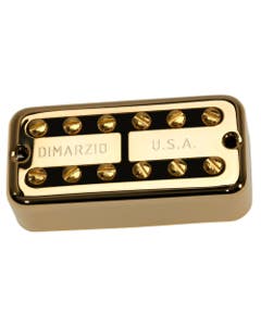 DiMarzio DP293GBK PAF Tron Neck Pickup Gold