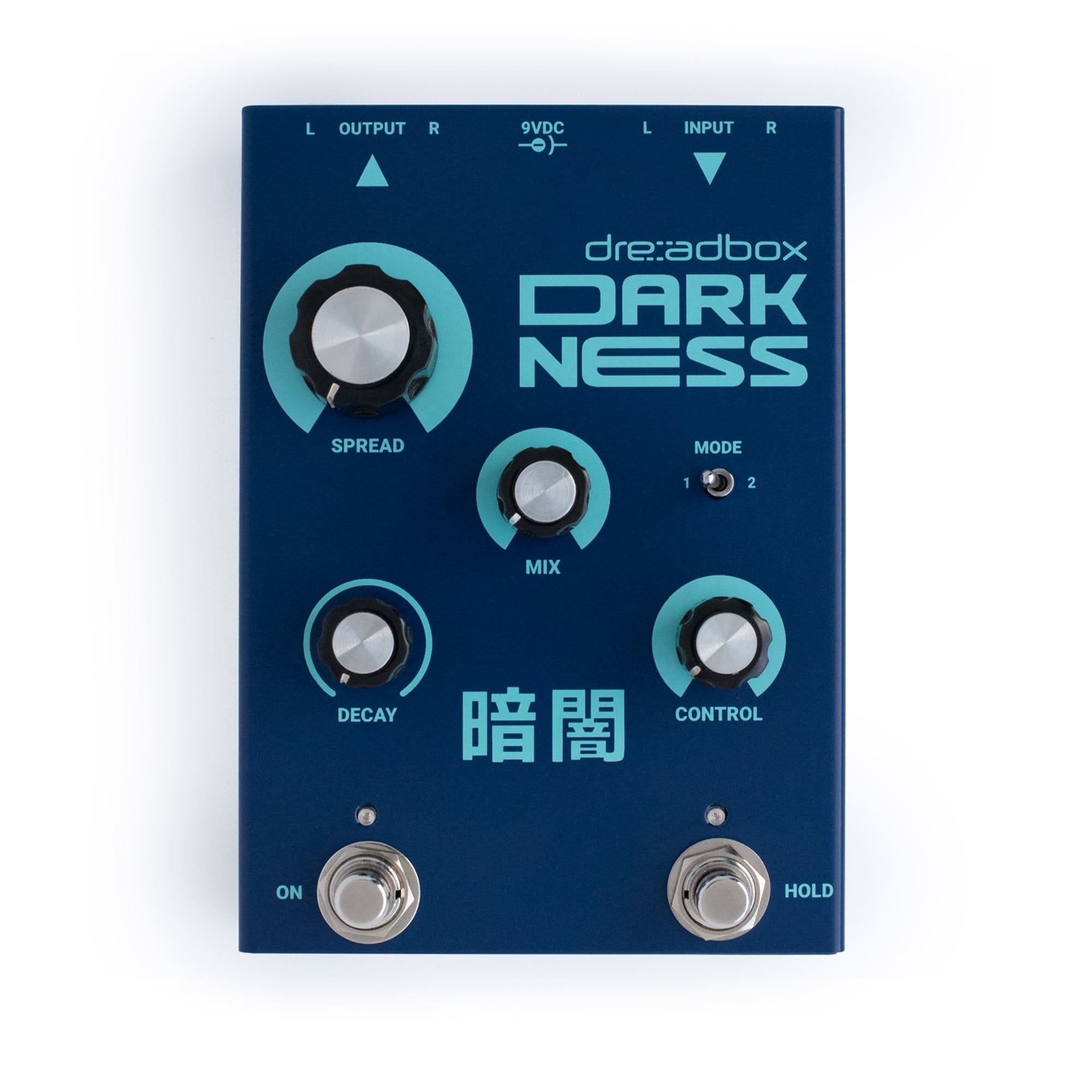 Dreadbox Darkness Stereo Reverb Pedal