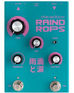 Dreadbox Raindrops Hybrid Stereo Delay Pedal