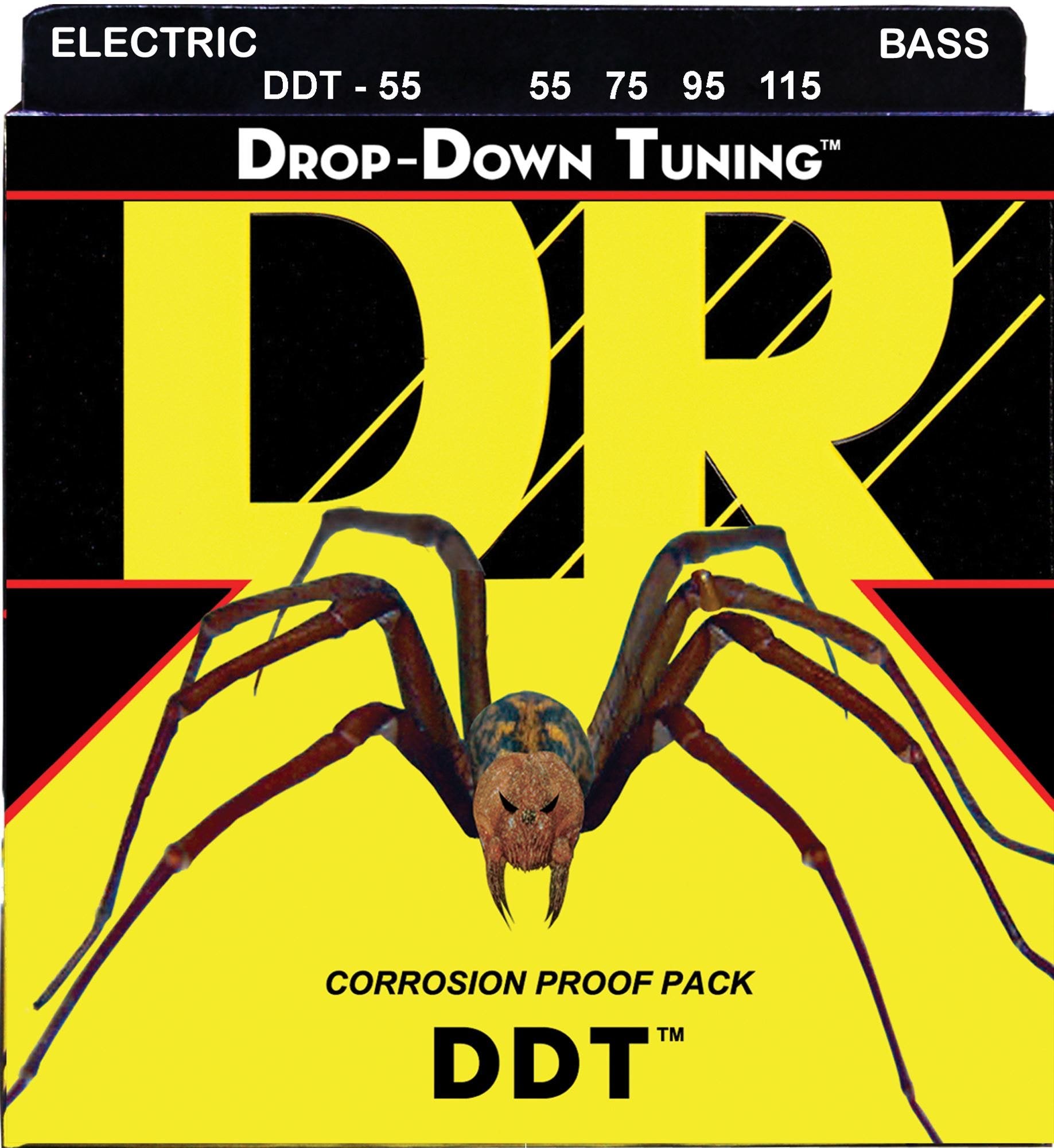 DR Strings DDT Drop Down Tuning Electric Bass Guitar Strings