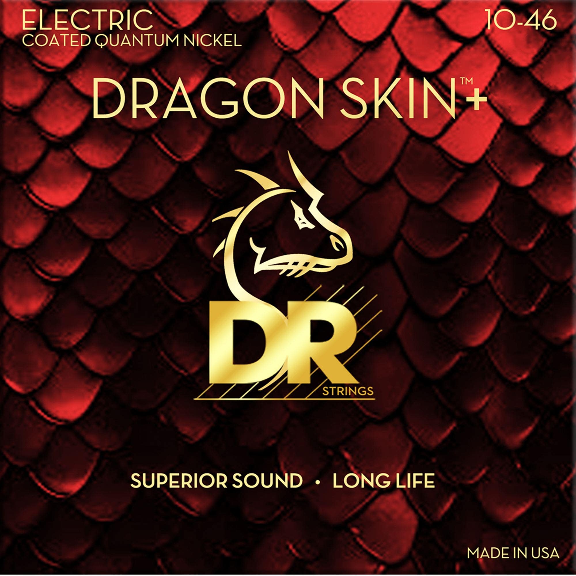 DR Strings DEQ-10 Dragon Skin Electric Strings