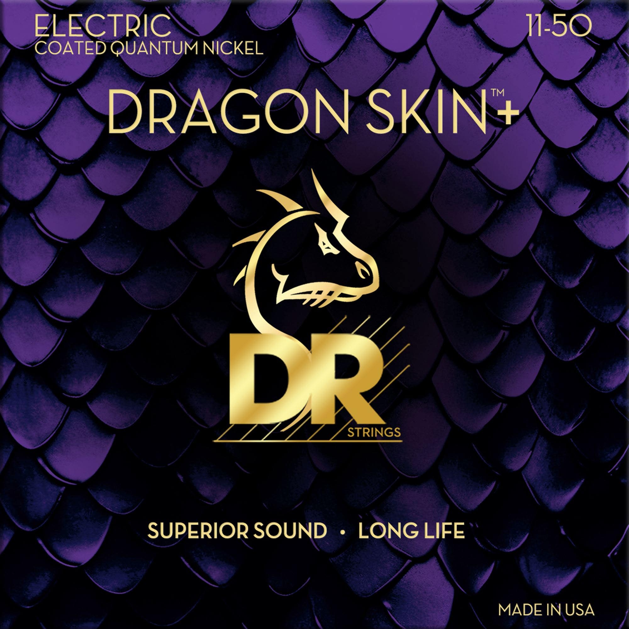 DR Strings DEQ-10 Dragon Skin Plus Electric Set