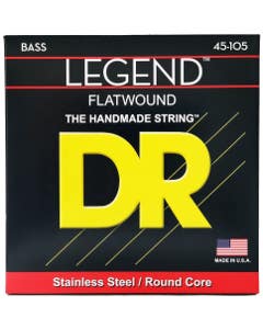 DR Strings FL-45 LEGEND Flatwound Bass Strings