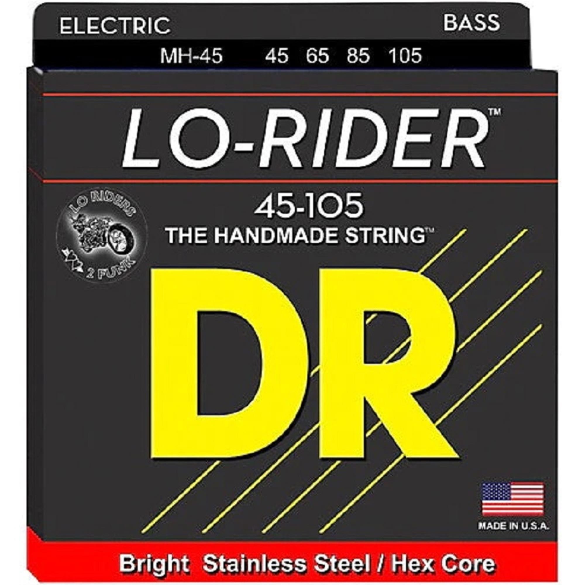 DR Strings MH45 Lo Rider Bass Strings