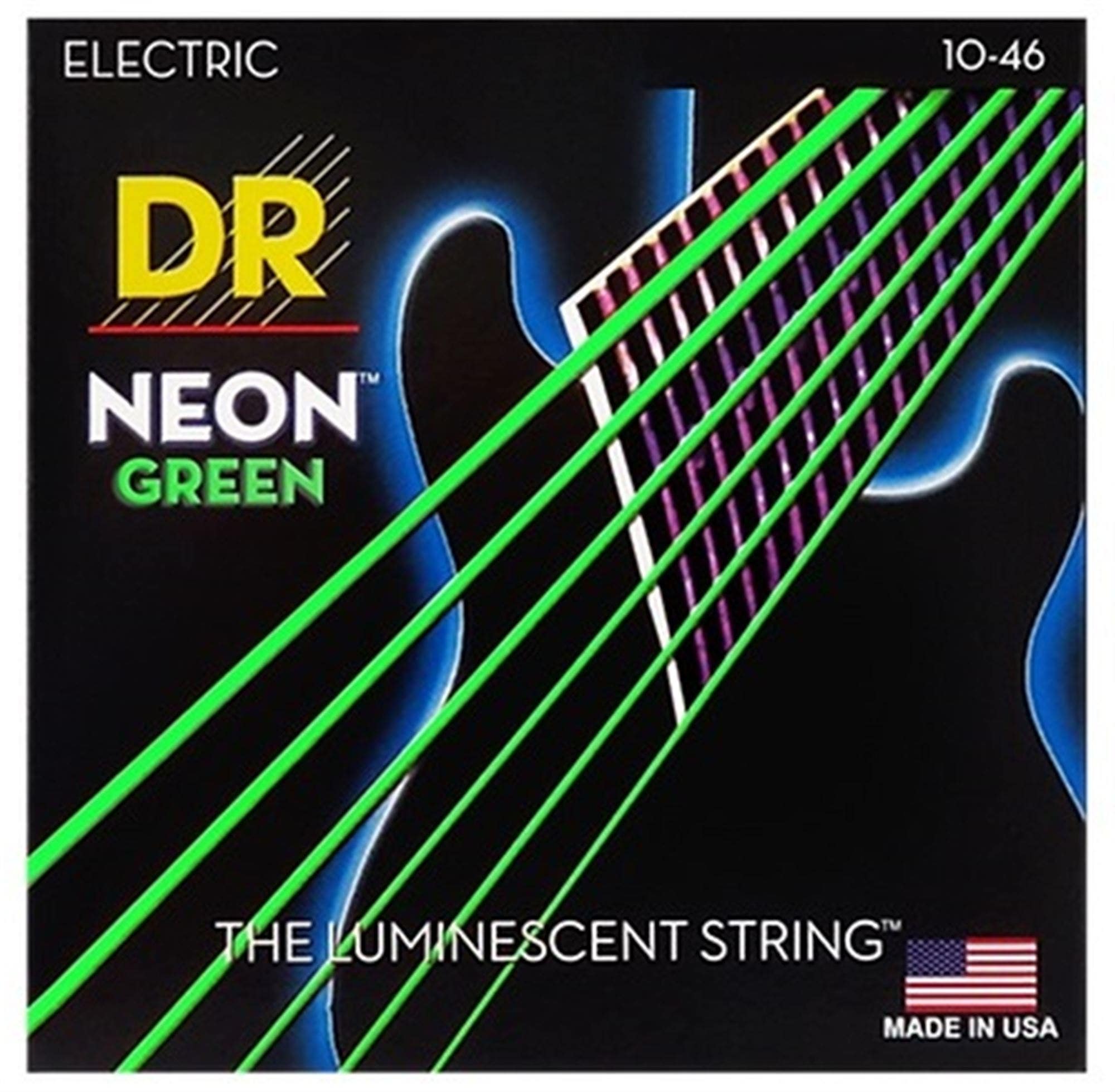 DR Strings K3 Neon HiDef Electric Guitar Strings