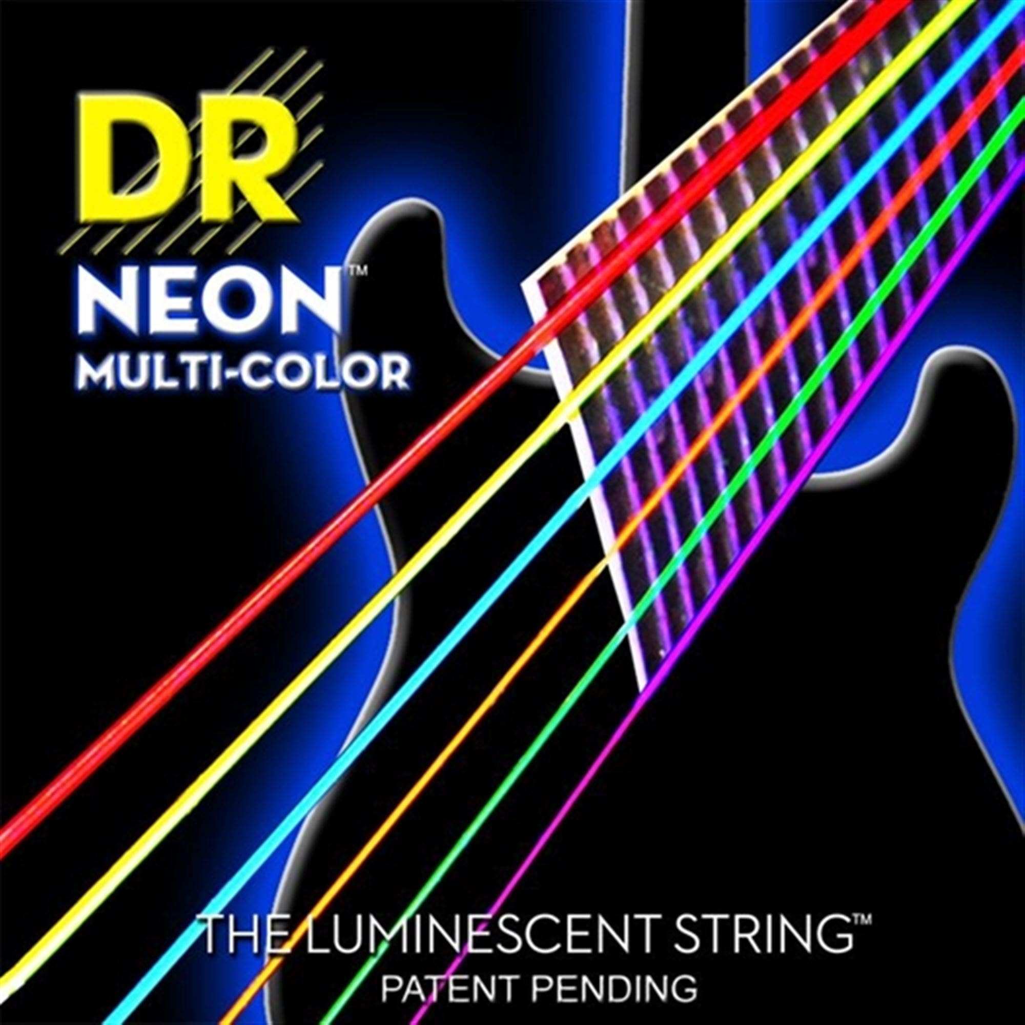 DR Strings NMCE11 K3 NEON Multicolor Electric Guitar Strings