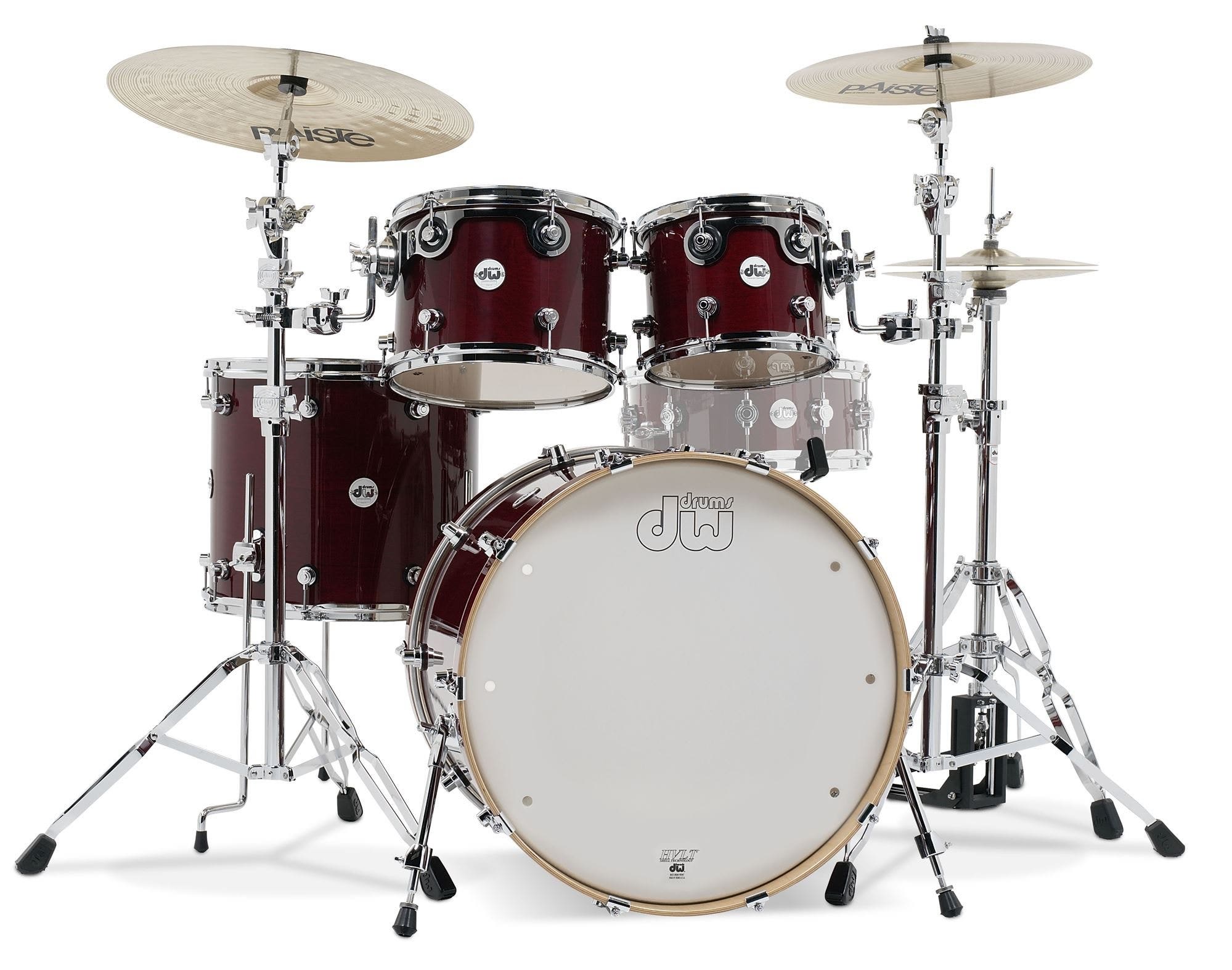 DW Design Series 4-Piece Shell Kit Cherry Satin