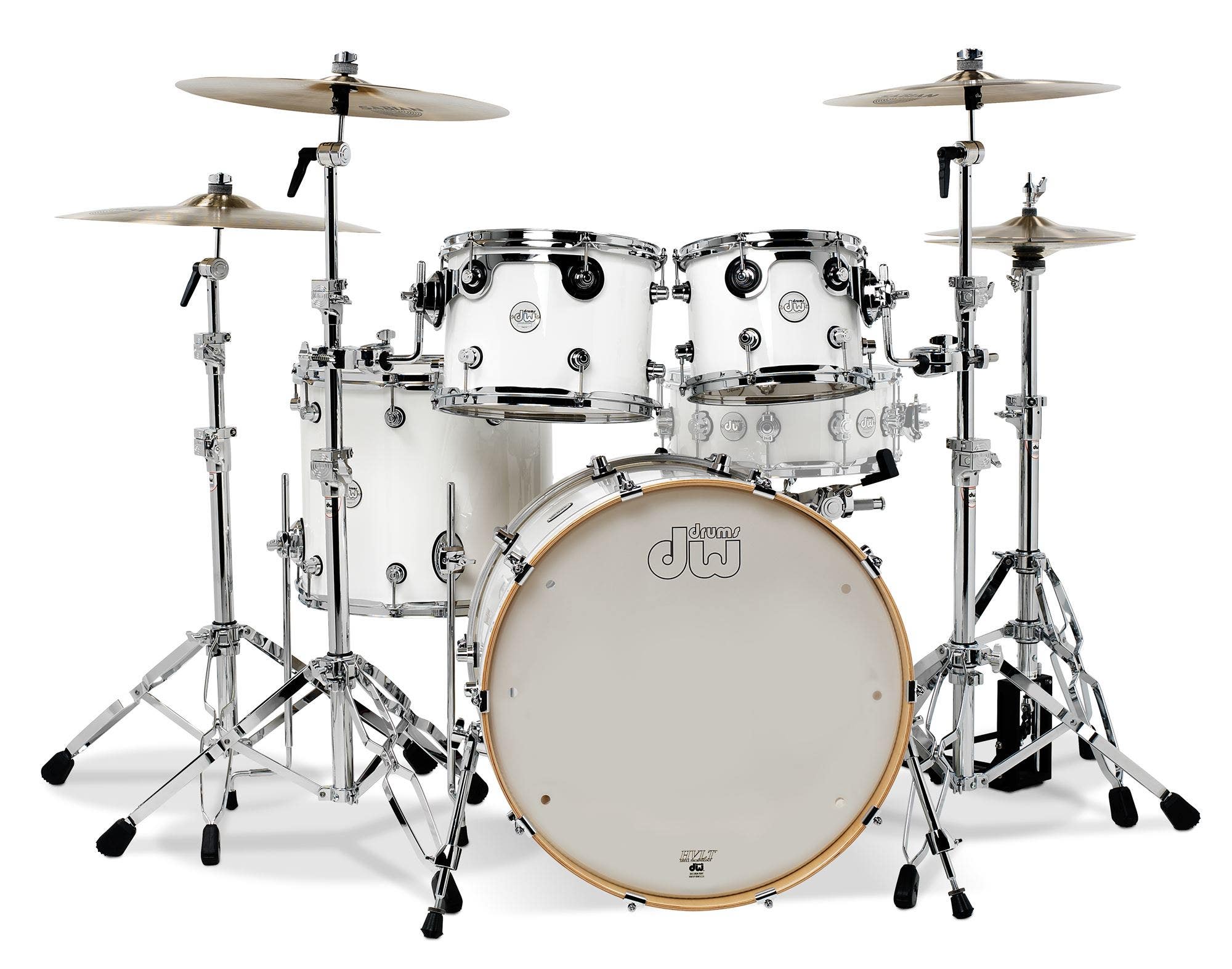 DW Design Series 4-Piece Shell Kit Gloss White