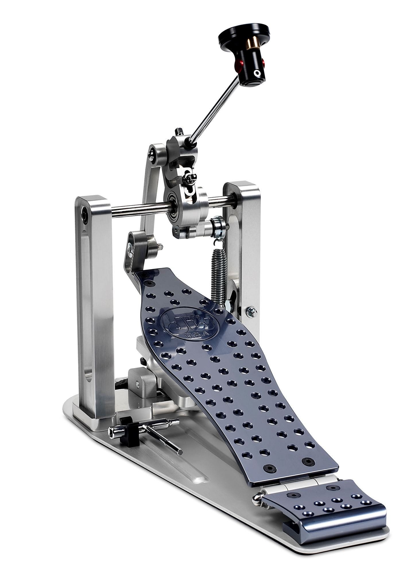 Drum Workshop USA Machine Direct Drive Single Bass Drum Pedal With Bag