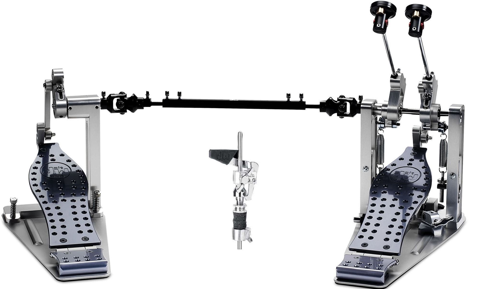 Drum Workshop USA Machine Direct Drive Double Bass Drum Pedal With Bag
