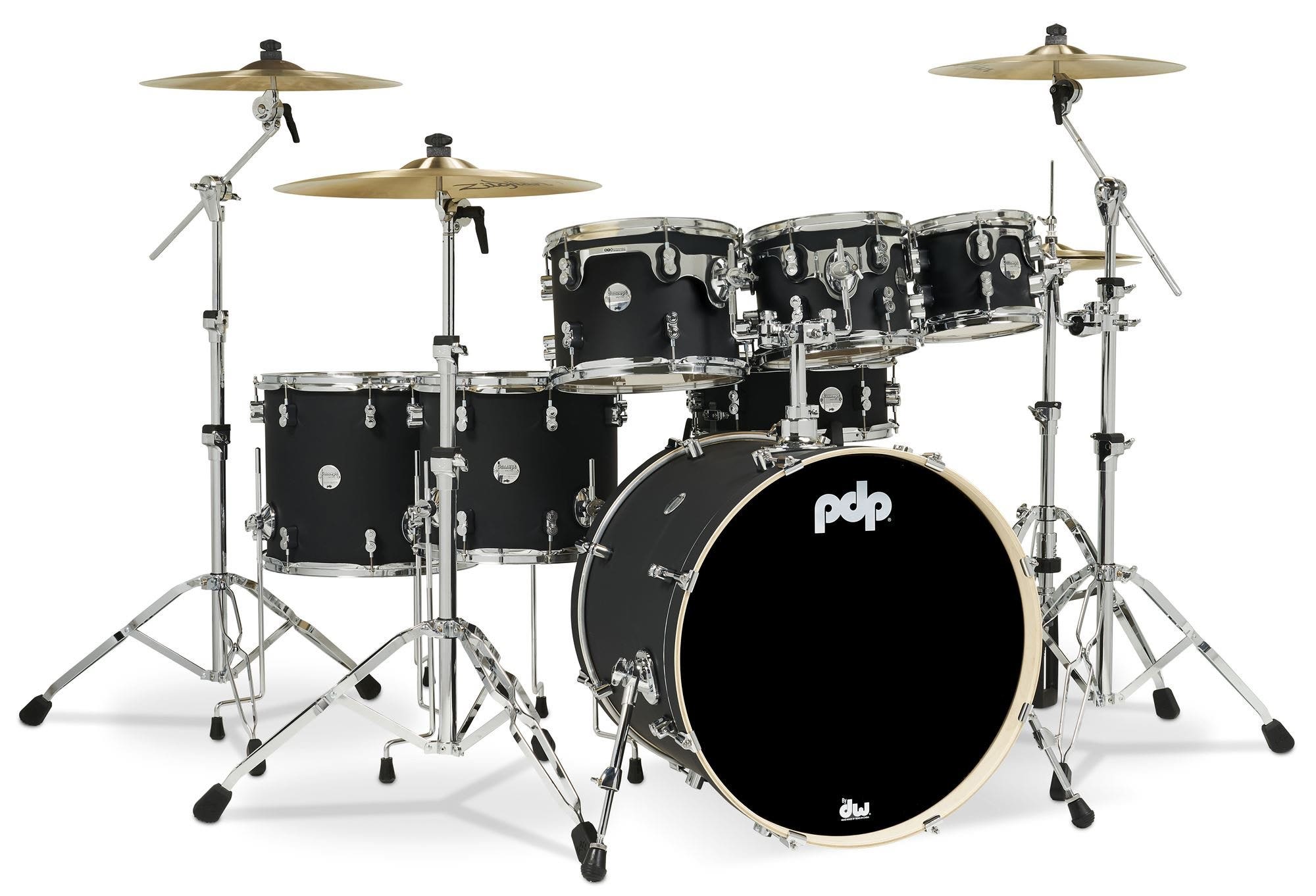 Pacific Concept Maple 7 Piece Shell Kit Satin Black