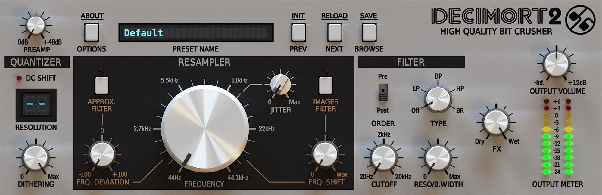 D16 Group Decimort Bitcrusher Effect Audio Plugin Download