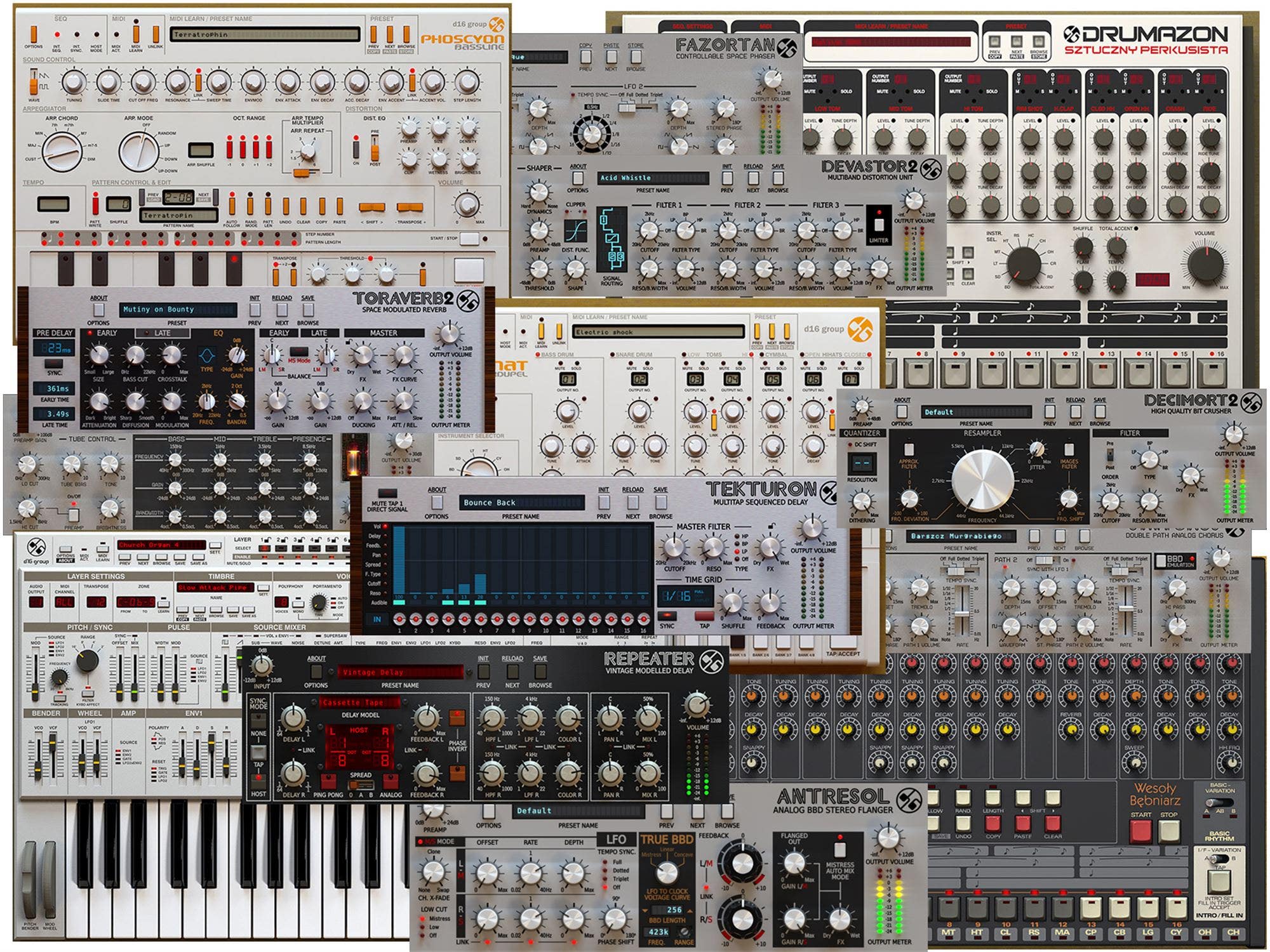 D16 Group Total Bundle Audio Plugin Download