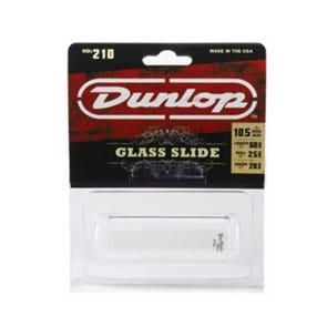 Dunlop 210SI Tempered Glass Guitar Slide Medium