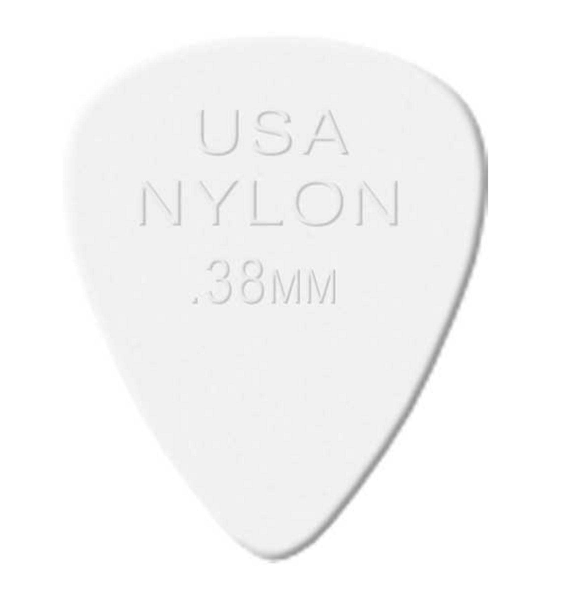 Dunlop 4420 Nylon Standard Guitar Picks .38mm 12 Pack