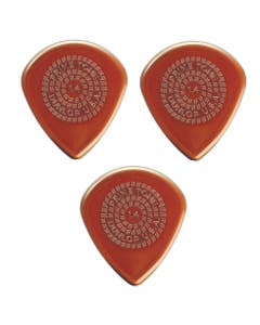 Dunlop 518R Primetone Jazz III Sculpted Plectra Picks 3 Pack