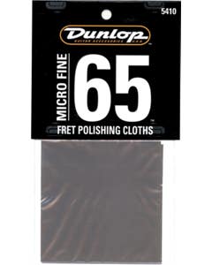 Dunlop 5410 Micro Fine 65 Fret Polishing Cloths 2 Pack