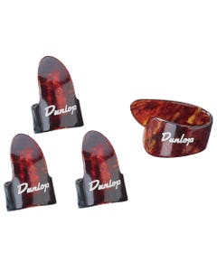 Dunlop 9010TP 3 Fingerpicks and 1 Thumb Pick Pack