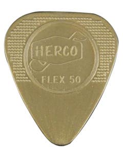Dunlop HE210P Herco Nylon Flex 50 Flat Guitar Picks 12 Pack
