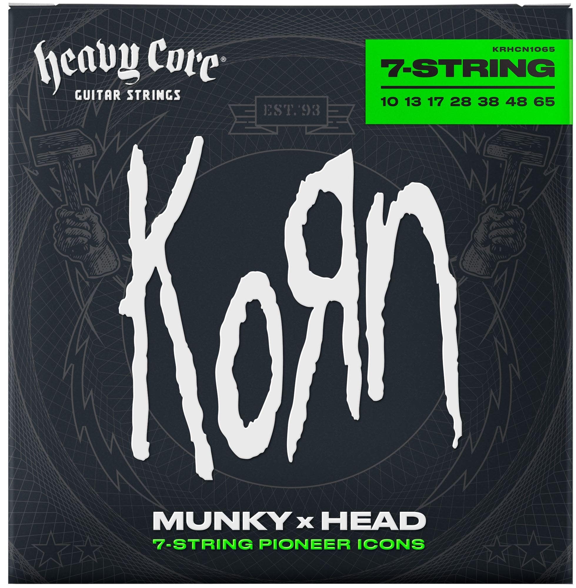 Dunlop KRHCN1065 Heavy Core Korn Signature 7-String Guitar Strings