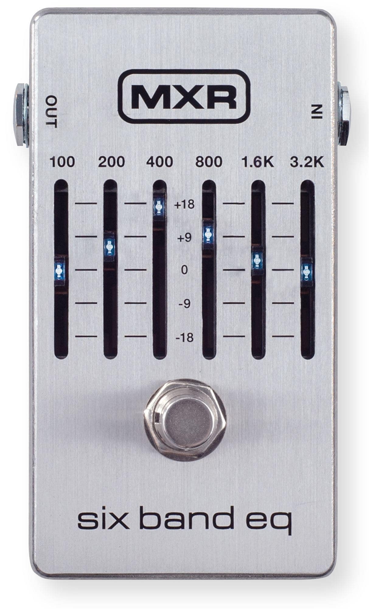 MXR／M109S SIX BAND EQ MXR M109S Six Band EQ Pedal | American Musical Supply
