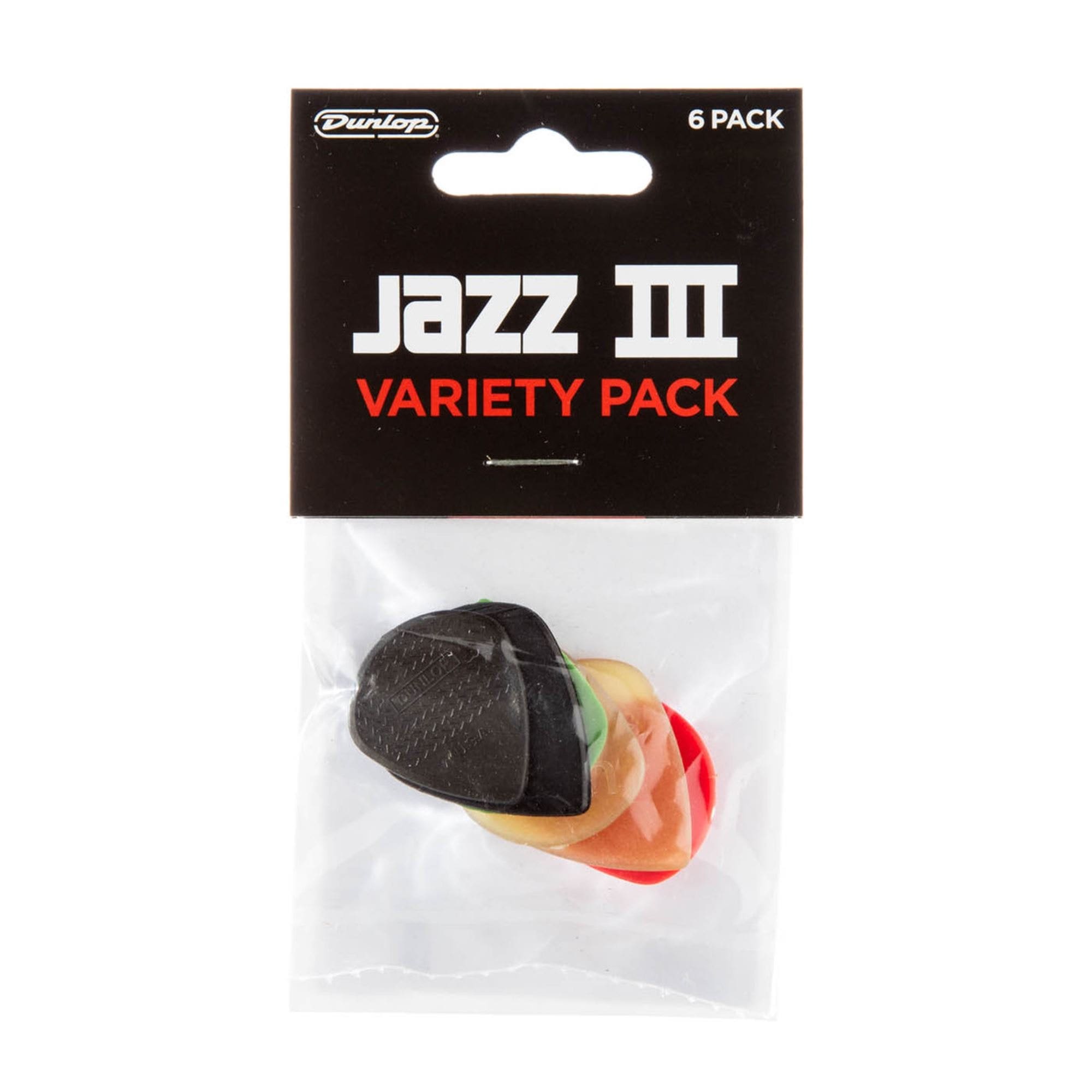 Dunlop PVP103 Jazz III Pick Variety Pack