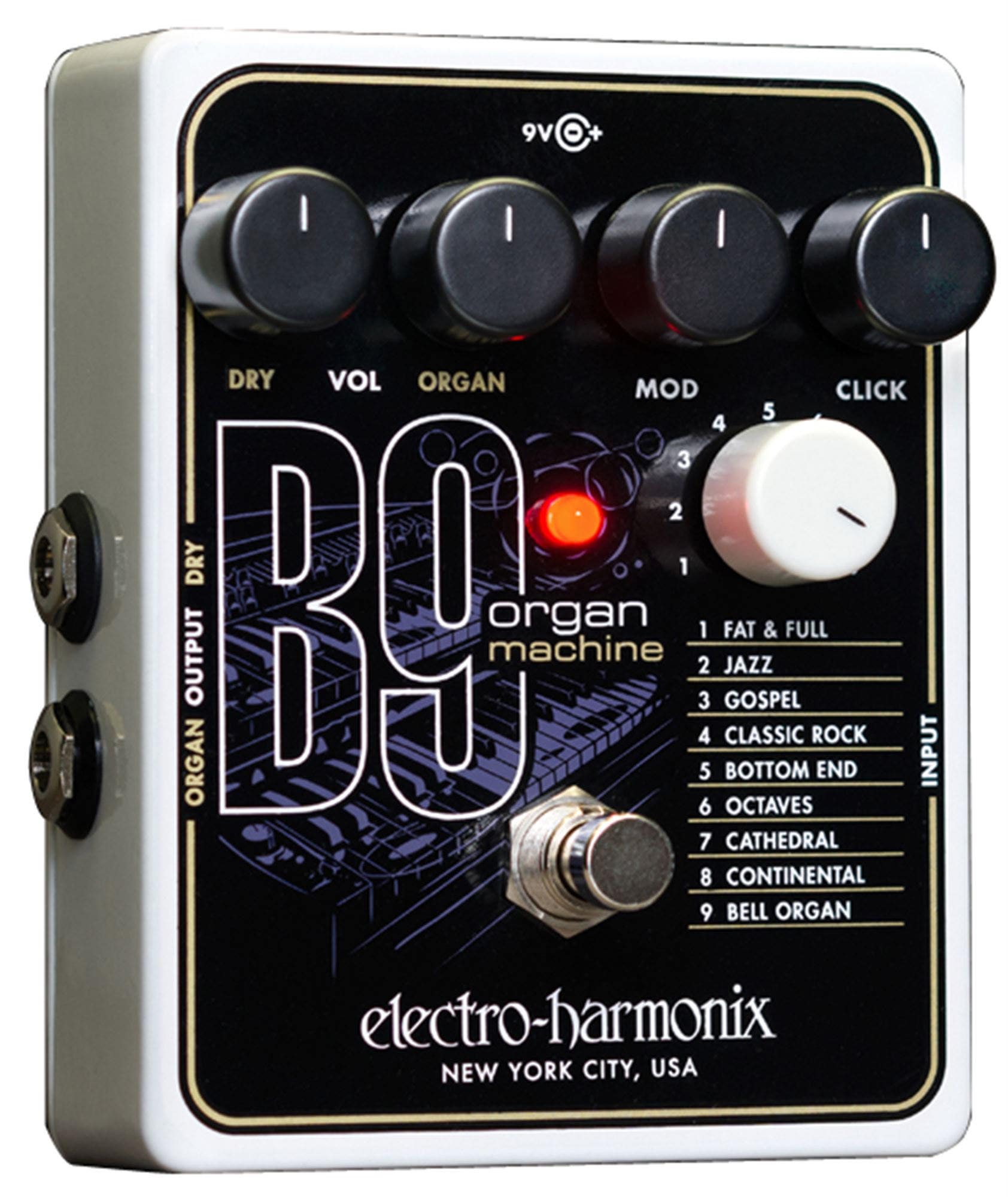 Electro-Harmonix B9 Organ Machine Guitar Effects Pedal