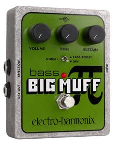 Electro-Harmonix Bass Big Muff Pi Distortion Sustainer Pedal