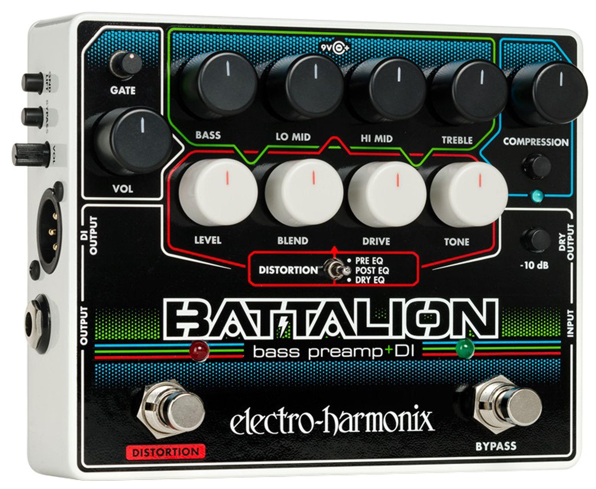 Electro Harmonix Battalion Bass Preamp and DI