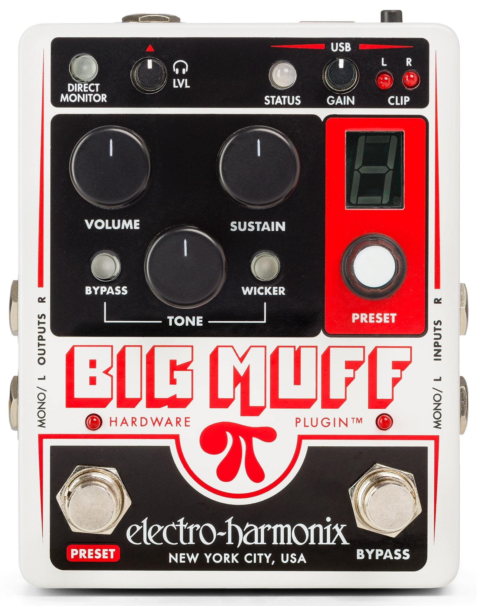 Electro Harmonix Big Muff Pi Hardware Plugin