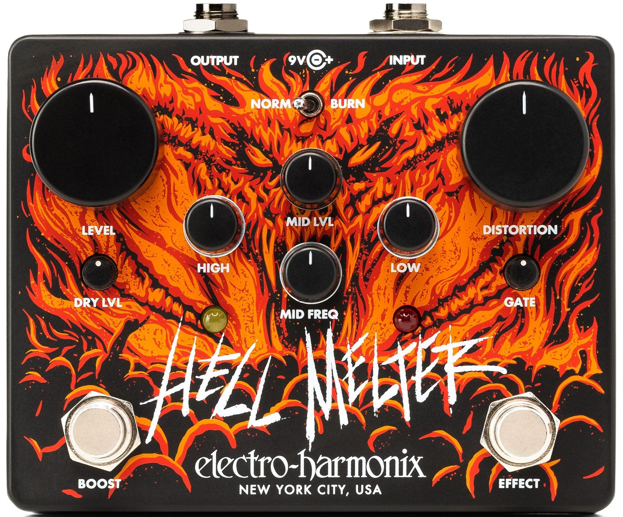 Electro Harmonix Hell Melter Distortion Pedal