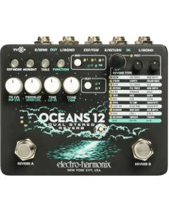 Electro Harmonix Oceans 12 Dual Stereo Reverb Pedal