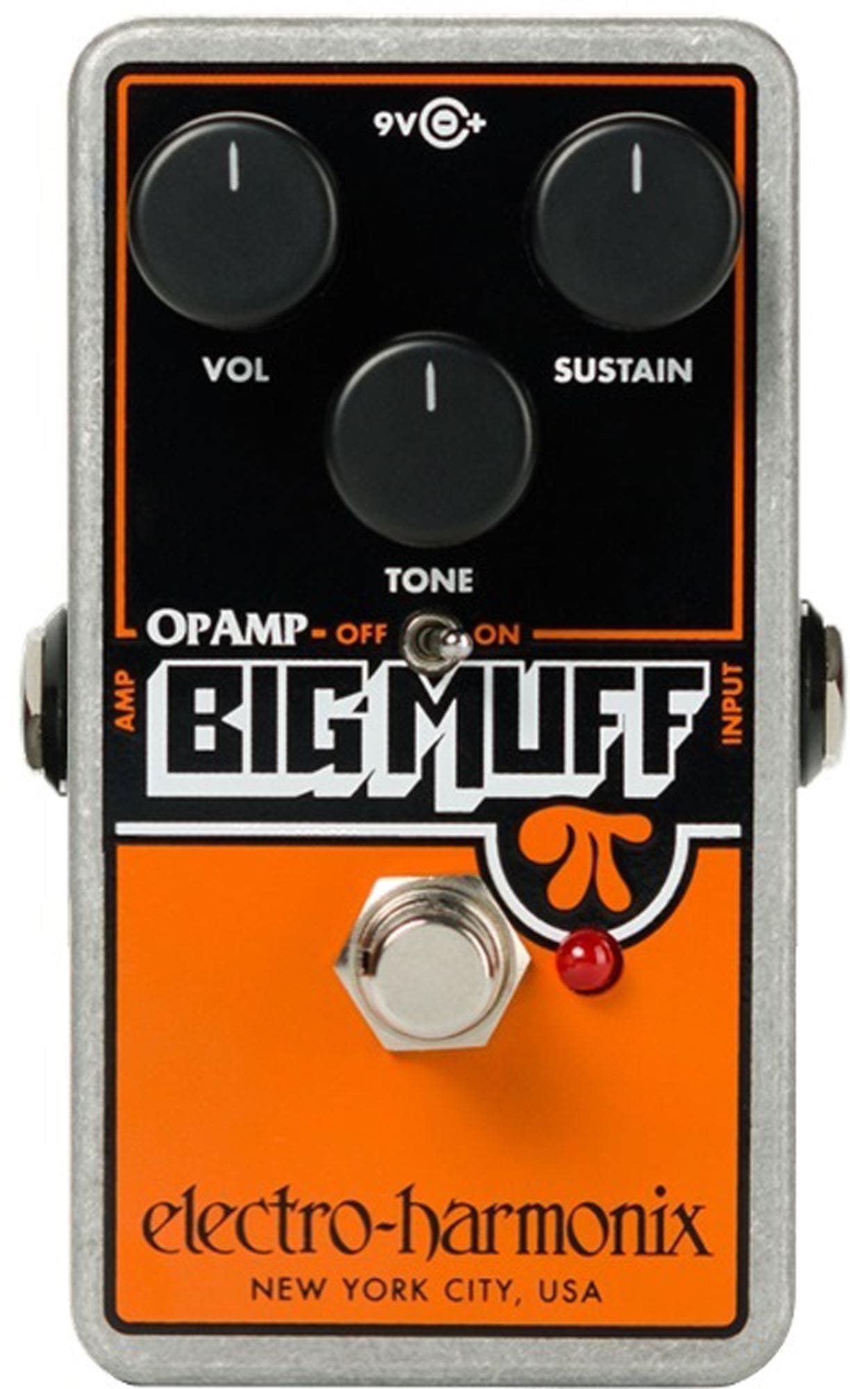 Electro Harmonix Op Amp Big Muff Overdrive Pedal | American