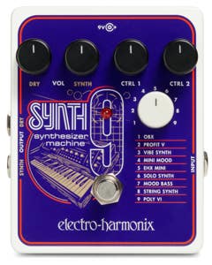 Electro Harmonix SYNTH9 Synthesizer Machine Pedal