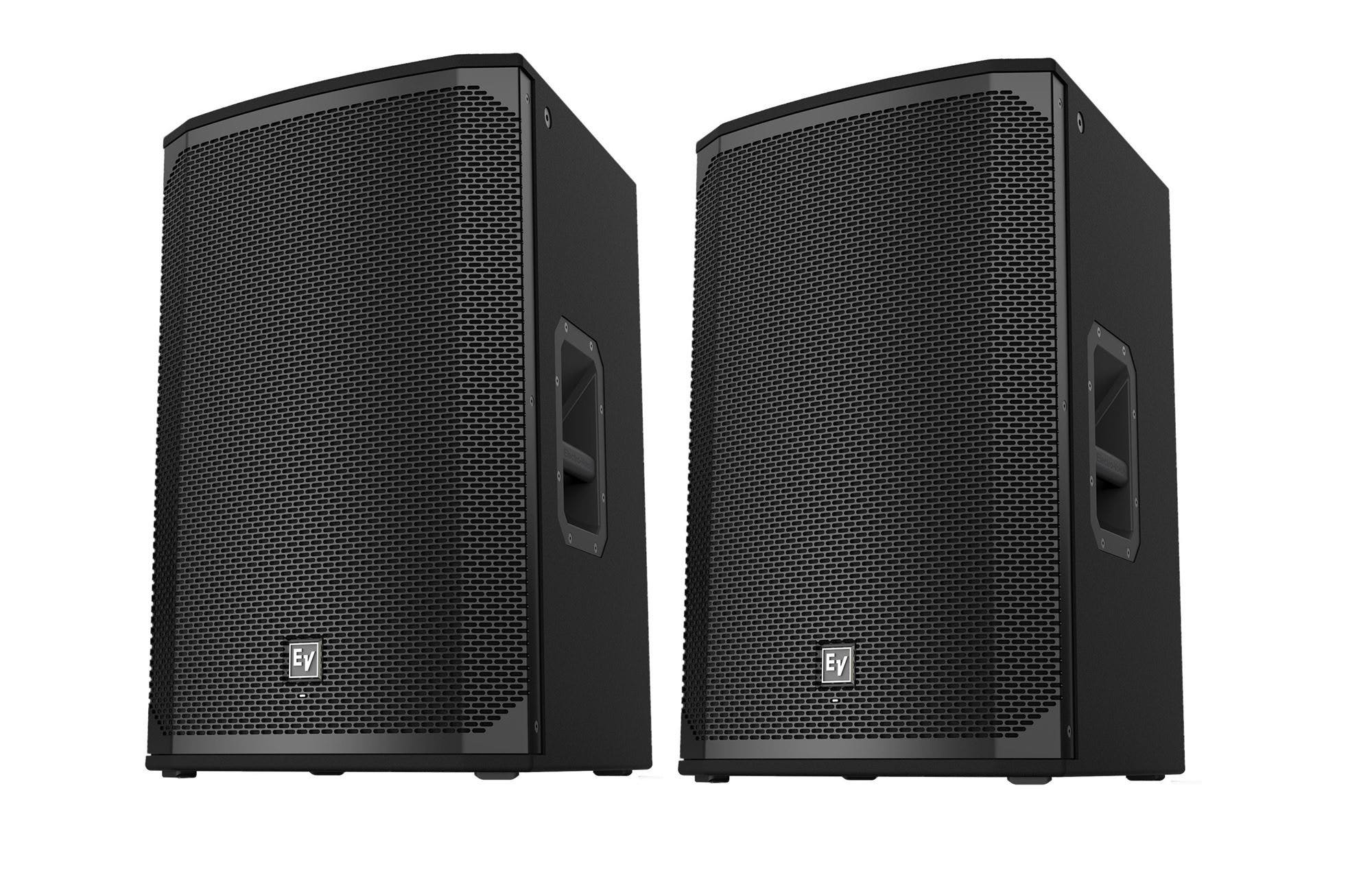 Electro-Voice EKX15P 15" 2 Way 1500 Watt Powered Loudspeakers Pair