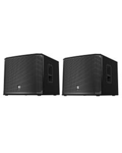 Electro-Voice EKX15SP 15" 1300 Watt Powered Subwoofers Pair