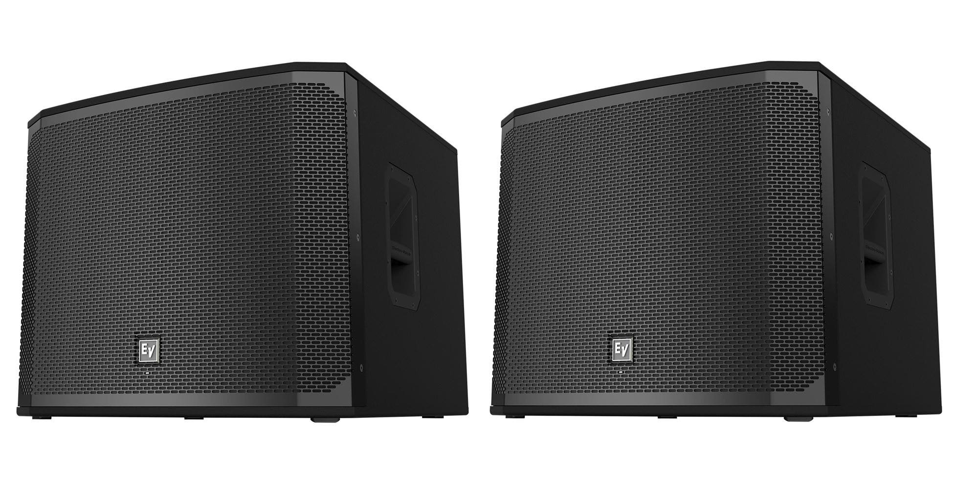 Electro-Voice EKX18SP 18" 1300 Watt Powered Subwoofers Pair