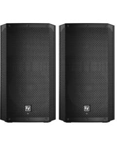 Electro Voice ELX20012P 12" 2-Way Full Range Powered Loudspeakers Pair