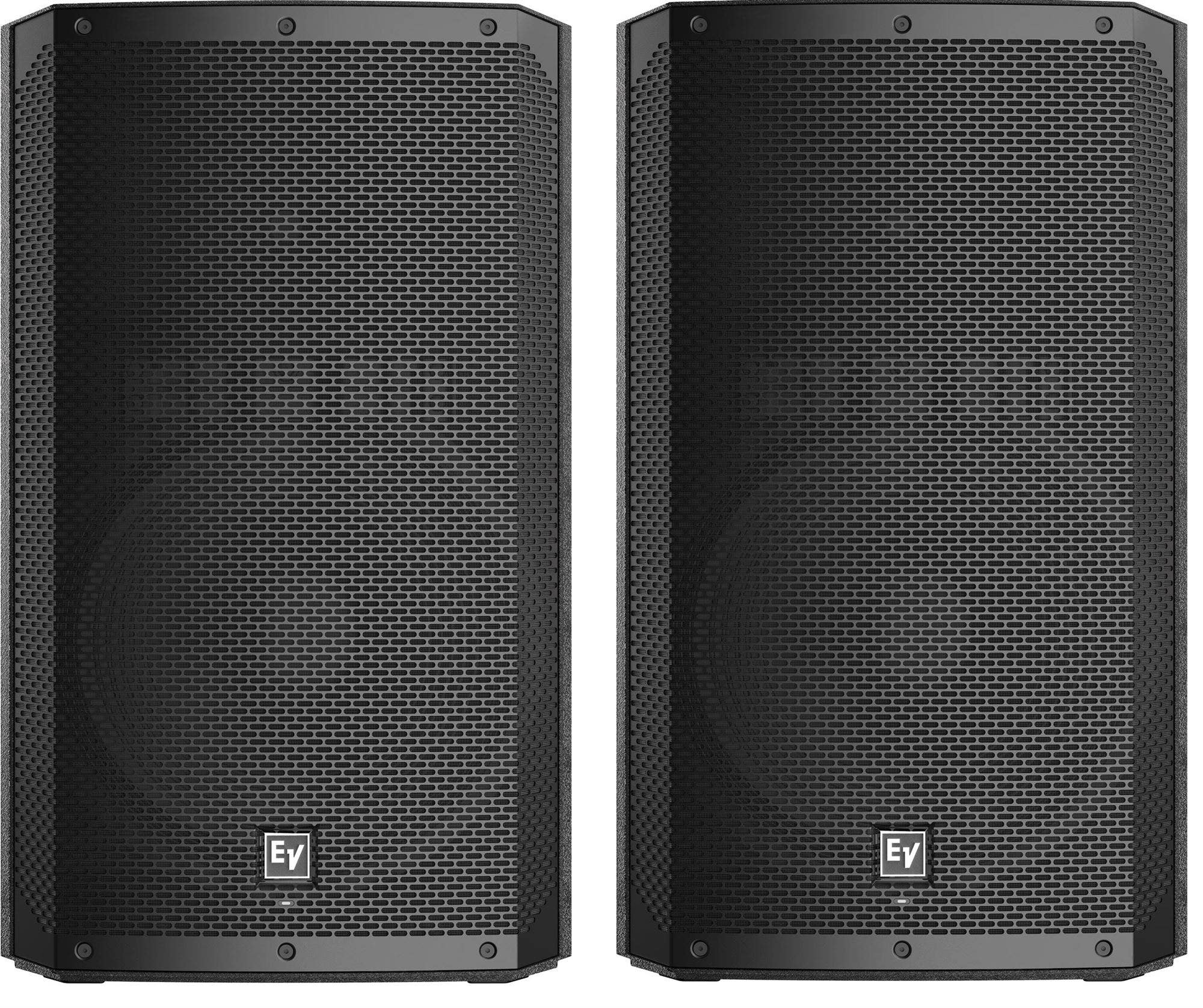 Electro Voice ELX20015P 15" 2-Way Full Range Powered Loudspeakers Pair