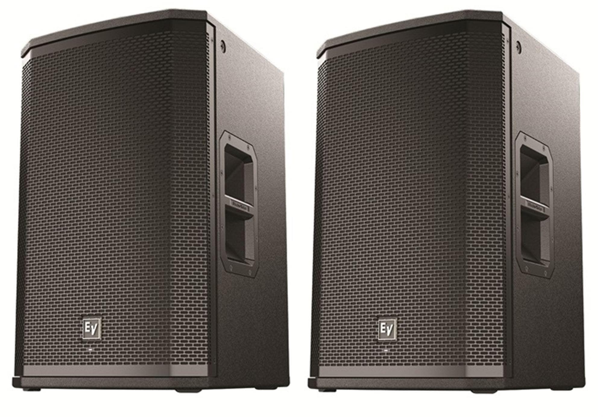 Electro-Voice ETX15P 15" 2 Way 2000W Full Range Powered Loudspeaker Pair
