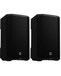 Electro Voice EVERSE 12 12" Battery Powered Loudspeaker Black Pair